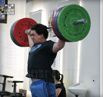Steve Snatch Push Press - Olympic Weightlifting, strength, conditioning, fitness, nutrition - Catalyst Athletics