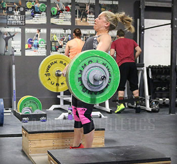 Danielle Block Clean - Olympic Weightlifting, strength, conditioning, fitness, nutrition - Catalyst Athletics