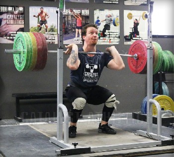 Donny Front Squat - Olympic Weightlifting, strength, conditioning, fitness, nutrition - Catalyst Athletics