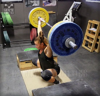 Jessica Block Snatch - Olympic Weightlifting, strength, conditioning, fitness, nutrition - Catalyst Athletics
