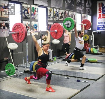Danielle, Spencer Jerk - Olympic Weightlifting, strength, conditioning, fitness, nutrition - Catalyst Athletics