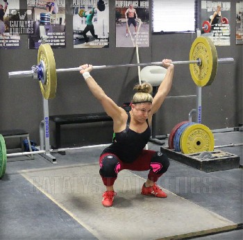 Danielle Snatch - Olympic Weightlifting, strength, conditioning, fitness, nutrition - Catalyst Athletics