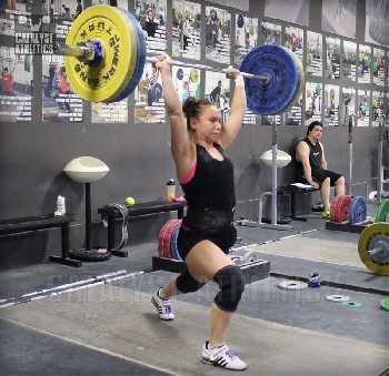 Alyssa Jerk - Olympic Weightlifting, strength, conditioning, fitness, nutrition - Catalyst Athletics
