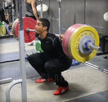 CJ Back Squat - Olympic Weightlifting, strength, conditioning, fitness, nutrition - Catalyst Athletics