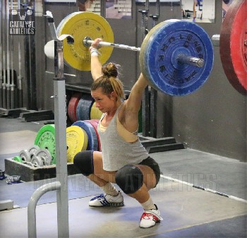 Jessica Snatch Balance - Olympic Weightlifting, strength, conditioning, fitness, nutrition - Catalyst Athletics