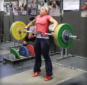 Danielle Snatch Pull - Olympic Weightlifting, strength, conditioning, fitness, nutrition - Catalyst Athletics