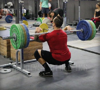 Devin Front Squat - Olympic Weightlifting, strength, conditioning, fitness, nutrition - Catalyst Athletics