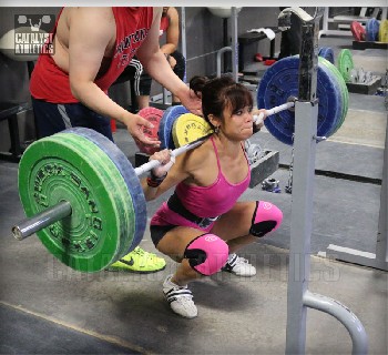 Jes Back Squat - Olympic Weightlifting, strength, conditioning, fitness, nutrition - Catalyst Athletics
