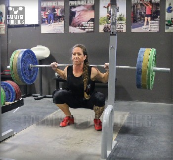 Jocelyn Back Squat - Olympic Weightlifting, strength, conditioning, fitness, nutrition - Catalyst Athletics
