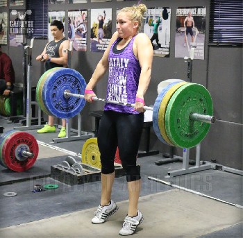 Chelsea Clean Pull - Olympic Weightlifting, strength, conditioning, fitness, nutrition - Catalyst Athletics