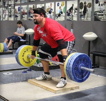 Brian Snatch Pull on Riser - Olympic Weightlifting, strength, conditioning, fitness, nutrition - Catalyst Athletics