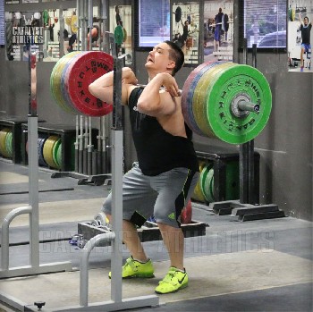 Steve Front Squat - Olympic Weightlifting, strength, conditioning, fitness, nutrition - Catalyst Athletics