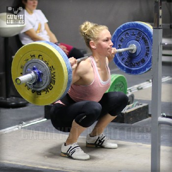 Chelsea Back Squat - Olympic Weightlifting, strength, conditioning, fitness, nutrition - Catalyst Athletics