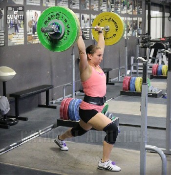 Alyssa Jerk - Olympic Weightlifting, strength, conditioning, fitness, nutrition - Catalyst Athletics