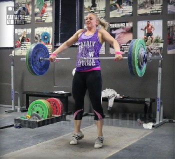 Chelsea Snatch Pull - Olympic Weightlifting, strength, conditioning, fitness, nutrition - Catalyst Athletics