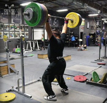 Brian Power Jerk - Olympic Weightlifting, strength, conditioning, fitness, nutrition - Catalyst Athletics