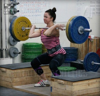 Aimee Block Clean - Olympic Weightlifting, strength, conditioning, fitness, nutrition - Catalyst Athletics