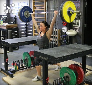 Aimee jerk - Olympic Weightlifting, strength, conditioning, fitness, nutrition - Catalyst Athletics