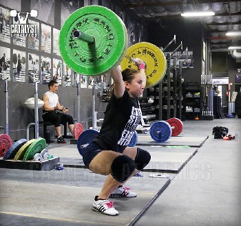 Alyssa snatch - Olympic Weightlifting, strength, conditioning, fitness, nutrition - Catalyst Athletics