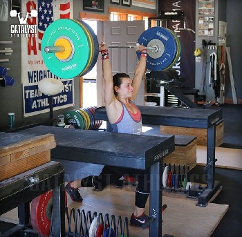 Jess jerk - Olympic Weightlifting, strength, conditioning, fitness, nutrition - Catalyst Athletics