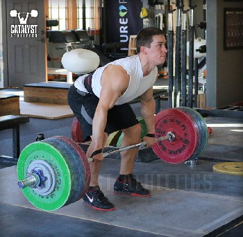 John clean pull - Olympic Weightlifting, strength, conditioning, fitness, nutrition - Catalyst Athletics
