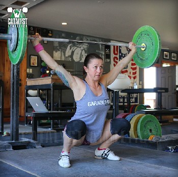 Aimee snatch - Olympic Weightlifting, strength, conditioning, fitness, nutrition - Catalyst Athletics