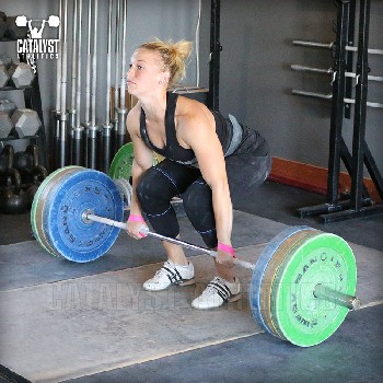 Chelsea clean pull - Olympic Weightlifting, strength, conditioning, fitness, nutrition - Catalyst Athletics