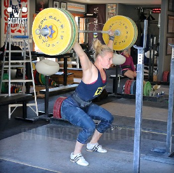 Chelsea overhead squat - Olympic Weightlifting, strength, conditioning, fitness, nutrition - Catalyst Athletics