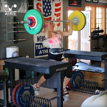 Aimee jerk - Olympic Weightlifting, strength, conditioning, fitness, nutrition - Catalyst Athletics