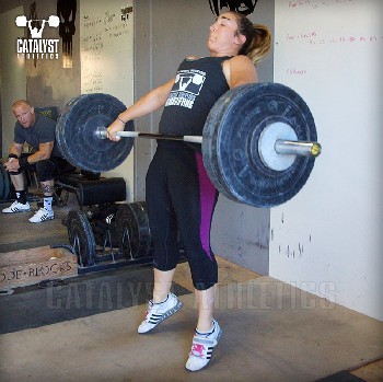 Sam snatch - Olympic Weightlifting, strength, conditioning, fitness, nutrition - Catalyst Athletics