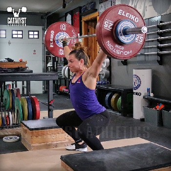 Jess block power snatch - Olympic Weightlifting, strength, conditioning, fitness, nutrition - Catalyst Athletics