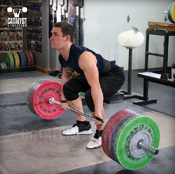 John clean pull - Olympic Weightlifting, strength, conditioning, fitness, nutrition - Catalyst Athletics