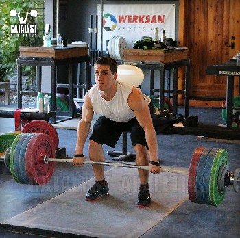 John clean pull - Olympic Weightlifting, strength, conditioning, fitness, nutrition - Catalyst Athletics