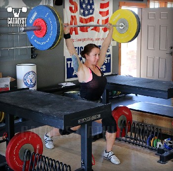 Aimee jerk - Olympic Weightlifting, strength, conditioning, fitness, nutrition - Catalyst Athletics