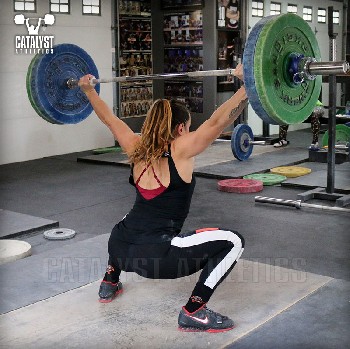 Jess snatch - Olympic Weightlifting, strength, conditioning, fitness, nutrition - Catalyst Athletics