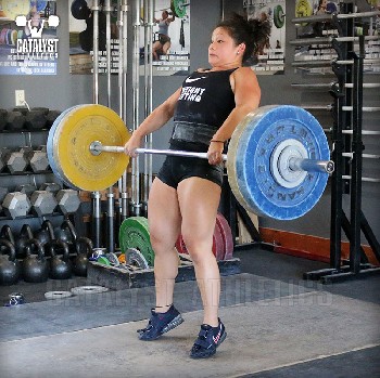 Lily clean - Olympic Weightlifting, strength, conditioning, fitness, nutrition - Catalyst Athletics