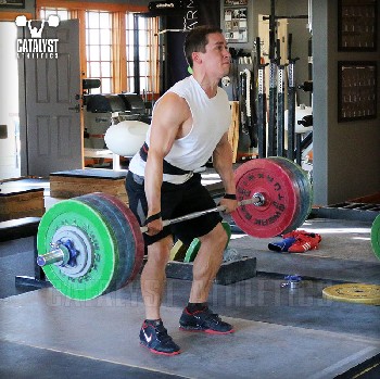 John clean pull - Olympic Weightlifting, strength, conditioning, fitness, nutrition - Catalyst Athletics