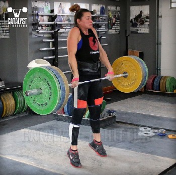 Jess clean pull - Olympic Weightlifting, strength, conditioning, fitness, nutrition - Catalyst Athletics