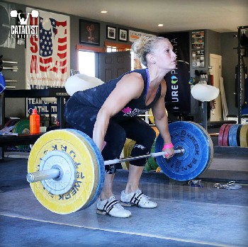 Chelsea snatch pull - Olympic Weightlifting, strength, conditioning, fitness, nutrition - Catalyst Athletics