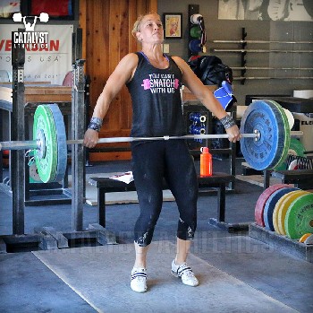 Chelsea snatch - Olympic Weightlifting, strength, conditioning, fitness, nutrition - Catalyst Athletics