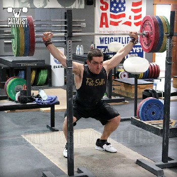 John overhead squat - Olympic Weightlifting, strength, conditioning, fitness, nutrition - Catalyst Athletics
