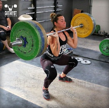 Jessica clean - Olympic Weightlifting, strength, conditioning, fitness, nutrition - Catalyst Athletics