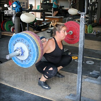 Sam back squat - Olympic Weightlifting, strength, conditioning, fitness, nutrition - Catalyst Athletics