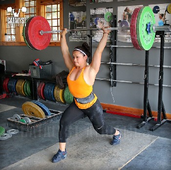 Lily jerk - Olympic Weightlifting, strength, conditioning, fitness, nutrition - Catalyst Athletics