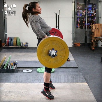 Jessica clean - Olympic Weightlifting, strength, conditioning, fitness, nutrition - Catalyst Athletics