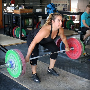 Sam snatch - Olympic Weightlifting, strength, conditioning, fitness, nutrition - Catalyst Athletics