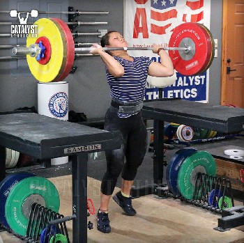 Lily jerk - Olympic Weightlifting, strength, conditioning, fitness, nutrition - Catalyst Athletics