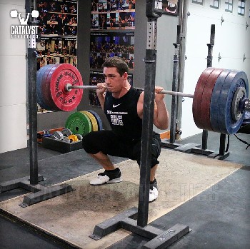 John back squat - Olympic Weightlifting, strength, conditioning, fitness, nutrition - Catalyst Athletics