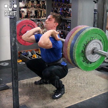 Cody front squat - Olympic Weightlifting, strength, conditioning, fitness, nutrition - Catalyst Athletics