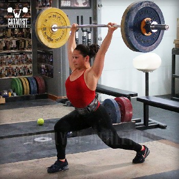 Lily jerk - Olympic Weightlifting, strength, conditioning, fitness, nutrition - Catalyst Athletics